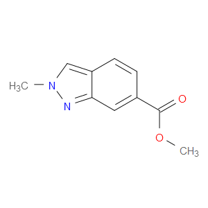 METHYL 2-METHYL-2H-INDAZOLE-6-CARBOXYLATE - Click Image to Close