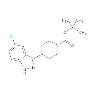 TERT-BUTYL 4-(5-CHLORO-1H-INDAZOL-3-YL)PIPERIDINE-1-CARBOXYLATE