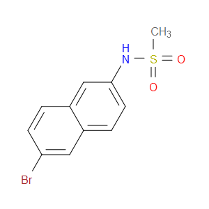 N-(6-BROMONAPHTHALEN-2-YL)METHANESULFONAMIDE