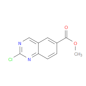 METHYL 2-CHLOROQUINAZOLINE-6-CARBOXYLATE - Click Image to Close
