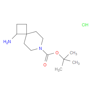 TERT-BUTYL 1-AMINO-7-AZASPIRO[3.5]NONANE-7-CARBOXYLATE HYDROCHLORIDE - Click Image to Close