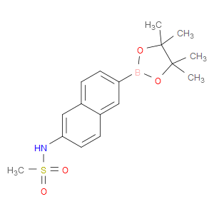 N-(6-(4,4,5,5-TETRAMETHYL-1,3,2-DIOXABOROLAN-2-YL)NAPHTHALEN-2-YL)METHANESULFONAMIDE