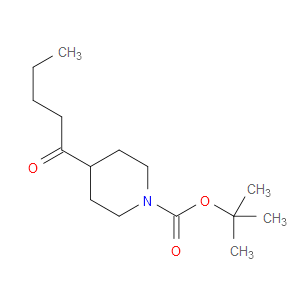 TERT-BUTYL 4-PENTANOYLPIPERIDINE-1-CARBOXYLATE
