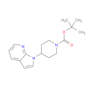 TERT-BUTYL 4-PYRROLO[2,3-B]PYRIDIN-1-YLPIPERIDINE-1-CARBOXYLATE
