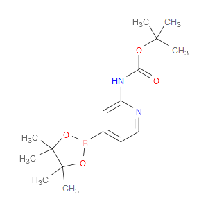 TERT-BUTYL (4-(4,4,5,5-TETRAMETHYL-1,3,2-DIOXABOROLAN-2-YL)PYRIDIN-2-YL)CARBAMATE