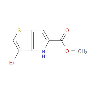 METHYL 3-BROMO-4H-THIENO[3,2-B]PYRROLE-5-CARBOXYLATE
