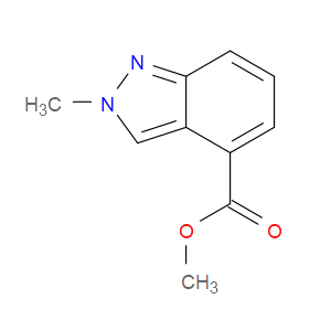 METHYL 2-METHYL-2H-INDAZOLE-4-CARBOXYLATE - Click Image to Close