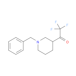 1-(1-BENZYLPIPERIDIN-3-YL)-2,2,2-TRIFLUOROETHANONE