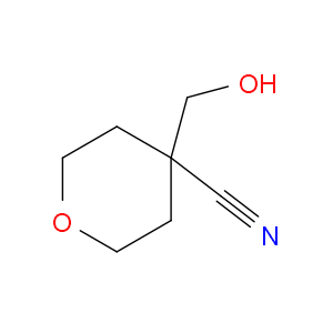 4-(HYDROXYMETHYL)TETRAHYDRO-2H-PYRAN-4-CARBONITRILE