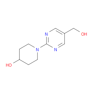 1-(5-(HYDROXYMETHYL)PYRIMIDIN-2-YL)PIPERIDIN-4-OL - Click Image to Close