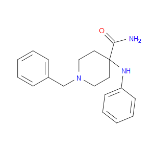 4-ANILINO-1-BENZYLPIPERIDINE-4-CARBOXAMIDE - Click Image to Close