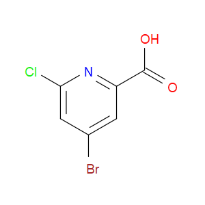 4-BROMO-6-CHLOROPICOLINIC ACID