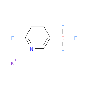 POTASSIUM TRIFLUORO(6-FLUOROPYRIDIN-3-YL)BORATE