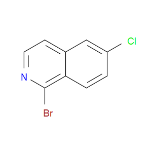 1-BROMO-6-CHLOROISOQUINOLINE - Click Image to Close