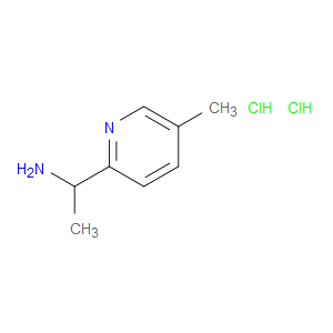 1-(5-METHYLPYRIDIN-2-YL)ETHANAMINE DIHYDROCHLORIDE