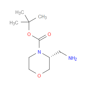 (R)-TERT-BUTYL 3-(AMINOMETHYL)MORPHOLINE-4-CARBOXYLATE - Click Image to Close