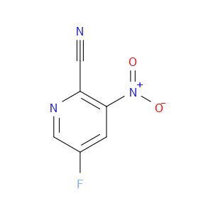 5-FLUORO-3-NITROPICOLINONITRILE