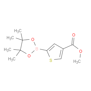 METHYL 5-(4,4,5,5-TETRAMETHYL-1,3,2-DIOXABOROLAN-2-YL)THIOPHENE-3-CARBOXYLATE - Click Image to Close
