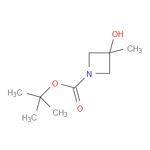 TERT-BUTYL 3-HYDROXY-3-METHYLAZETIDINE-1-CARBOXYLATE