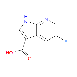 5-FLUORO-1H-PYRROLO[2,3-B]PYRIDINE-3-CARBOXYLIC ACID - Click Image to Close
