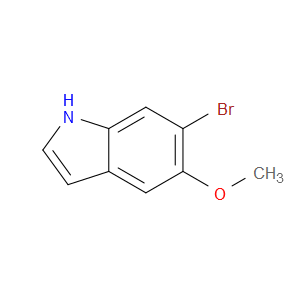 6-BROMO-5-METHOXY-1H-INDOLE - Click Image to Close
