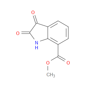METHYL 2,3-DIOXOINDOLINE-7-CARBOXYLATE - Click Image to Close