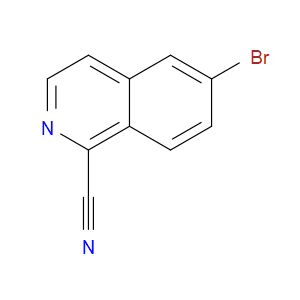 6-BROMOISOQUINOLINE-1-CARBONITRILE