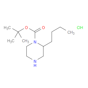 1-BOC-2-BUTYLPIPERAZINE HYDROCHLORIDE