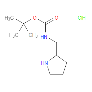 TERT-BUTYL (PYRROLIDIN-2-YLMETHYL)CARBAMATE HYDROCHLORIDE