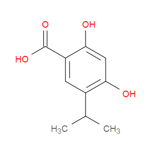 2,4-DIHYDROXY-5-ISOPROPYLBENZOIC ACID
