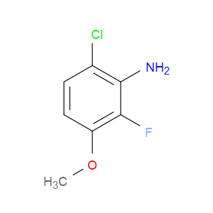 6-CHLORO-2-FLUORO-3-METHOXYANILINE