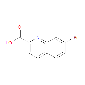 7-BROMOQUINOLINE-2-CARBOXYLIC ACID