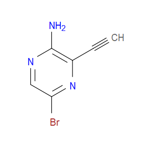 2-AMINO-5-BROMO-3-ETHYNYLPYRAZINE