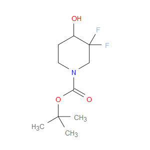 TERT-BUTYL 3,3-DIFLUORO-4-HYDROXYPIPERIDINE-1-CARBOXYLATE - Click Image to Close