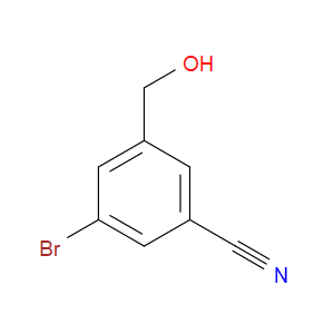 3-BROMO-5-(HYDROXYMETHYL)BENZONITRILE