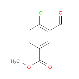 METHYL 4-CHLORO-3-FORMYLBENZOATE - Click Image to Close