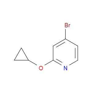 4-BROMO-2-CYCLOPROPOXYPYRIDINE - Click Image to Close