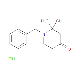 1-BENZYL-2,2-DIMETHYLPIPERIDIN-4-ONE HYDROCHLORIDE