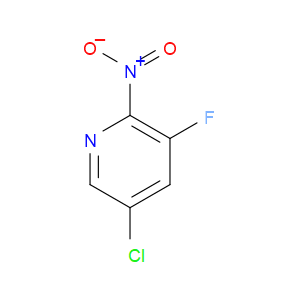 5-CHLORO-3-FLUORO-2-NITROPYRIDINE