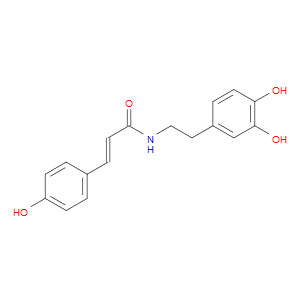(E)-N-(3,4-DIHYDROXYPHENETHYL)-3-(4-HYDROXYPHENYL)ACRYLAMIDE - Click Image to Close