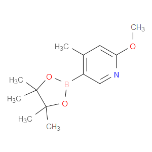2-METHOXY-4-METHYL-5-(4,4,5,5-TETRAMETHYL-1,3,2-DIOXABOROLAN-2-YL)PYRIDINE - Click Image to Close