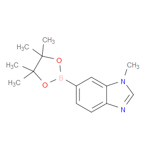 1-METHYL-6-(4,4,5,5-TETRAMETHYL-1,3,2-DIOXABOROLAN-2-YL)-1H-BENZO[D]IMIDAZOLE