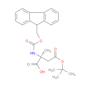 (S)-2-((((9H-FLUOREN-9-YL)METHOXY)CARBONYL)AMINO)-4-(TERT-BUTOXY)-2-METHYL-4-OXOBUTANOIC ACID