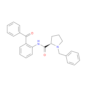(R)-N-(2-BENZOYLPHENYL)-1-BENZYLPYRROLIDINE-2-CARBOXAMIDE