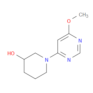 1-(6-METHOXY-PYRIMIDIN-4-YL)-PIPERIDIN-3-OL