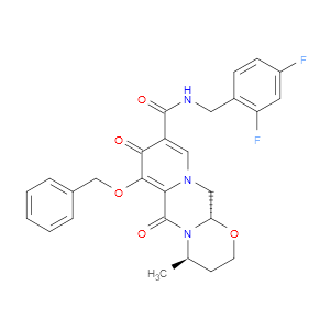 (4R,12AS)-7-(BENZYLOXY)-N-(2,4-DIFLUOROBENZYL)-4-METHYL-6,8-DIOXO-3,4,6,8,12,12A-HEXAHYDRO-2H-PYRIDO[1',2':4,5]PYRAZINO[2,1-B][1,3]OXAZINE-9-CARBOXAMIDE