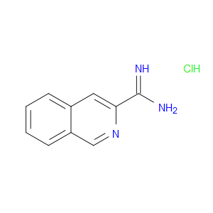 ISOQUINOLINE-3-CARBOXIMIDAMIDE HYDROCHLORIDE - Click Image to Close