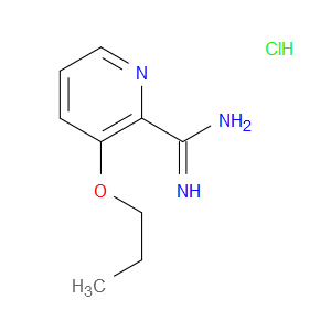 3-PROPOXYPICOLINIMIDAMIDE HYDROCHLORIDE - Click Image to Close
