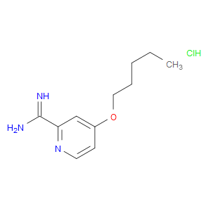 4-(PENTYLOXY)PICOLINIMIDAMIDE HYDROCHLORIDE