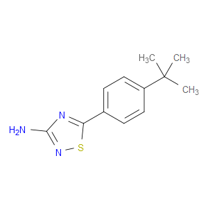 5-(4-TERT-BUTYLPHENYL)-1,2,4-THIADIAZOL-3-AMINE - Click Image to Close